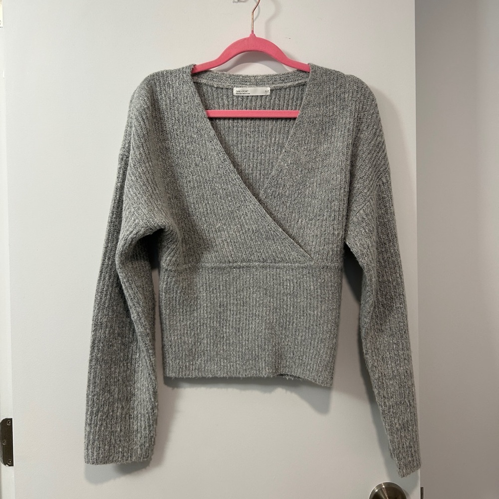 Oak & Fort V-Neck Sweater